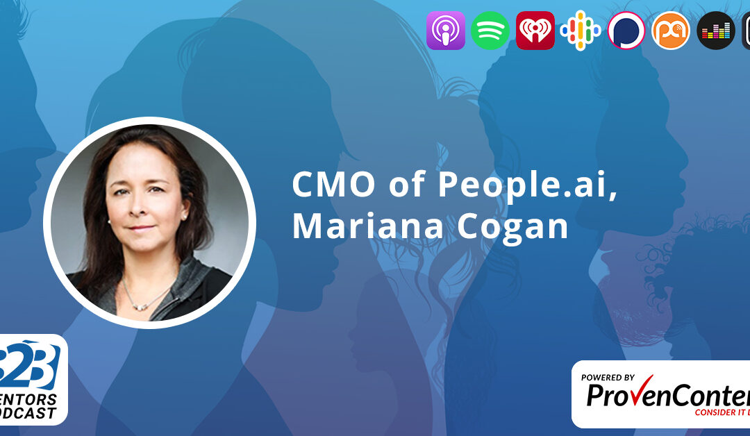CMO of People.ai, Mariana Cogan