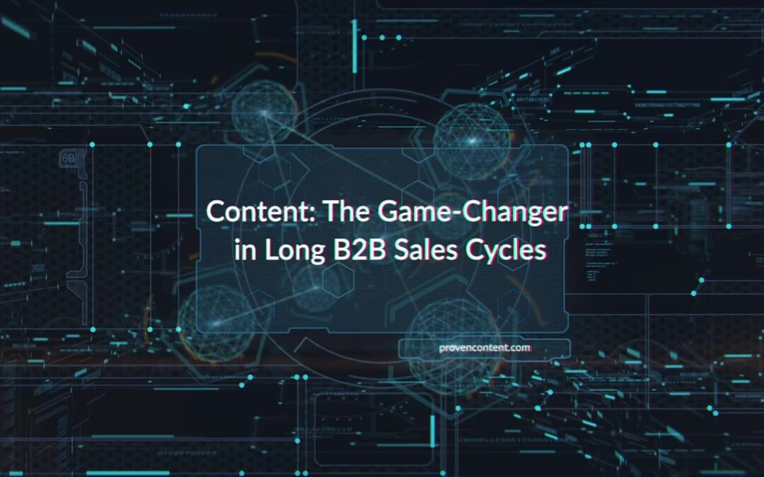 Content: The Game-Changer in Long B2B Sales Cycles